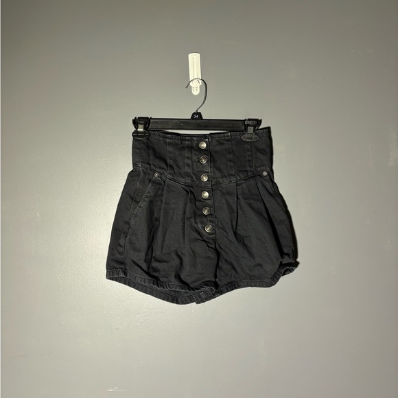 Free People Paris Pleated Shorts Women’s Size 25 - Picture 2 of 5